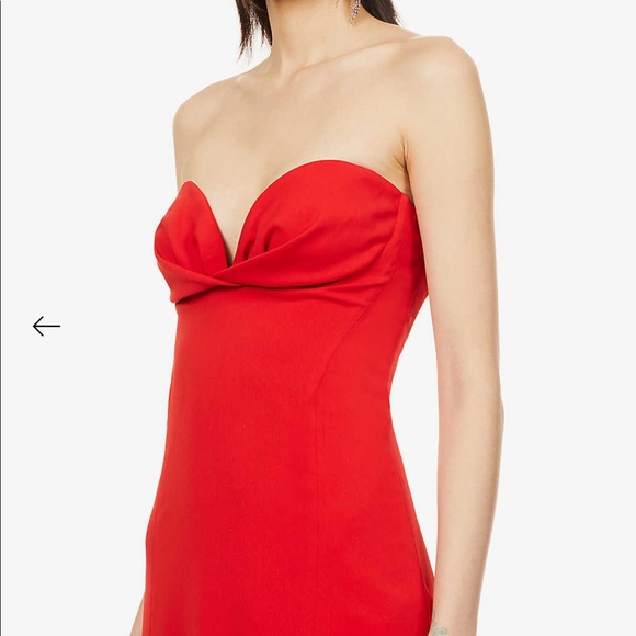 MÔNOT Red Gown - Picture 4 of 4